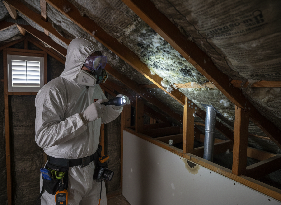 How To Spot Early Attic Mold Before It Spreads Into Living Spaces
