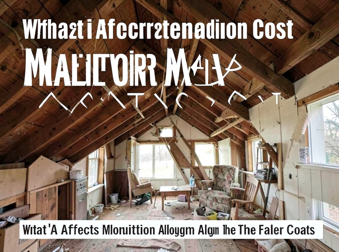 What Affects Attic Mold Remediation Costs Along The Flagler Coast