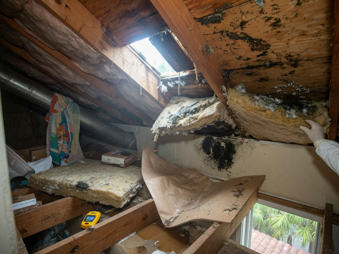 Why Palm Coast Attics Grow Mold After Summer Humidity Spikes
